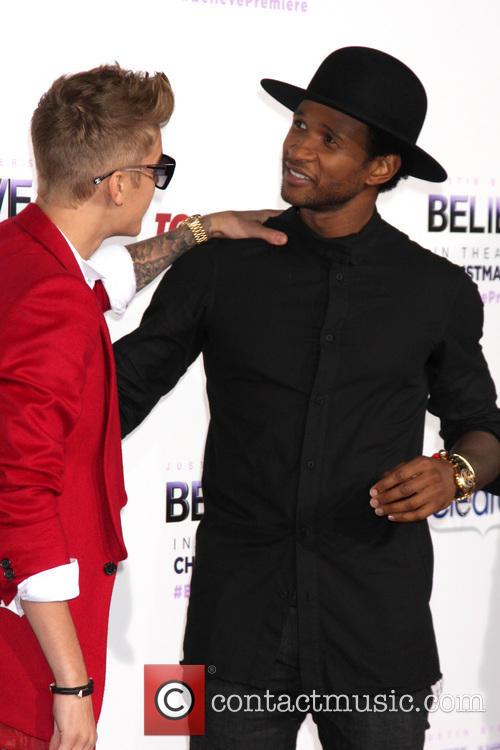 Justin Bieber and Usher