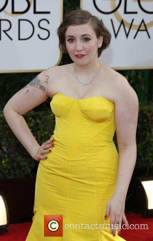 Lena Dunham, Golden Globes 2014