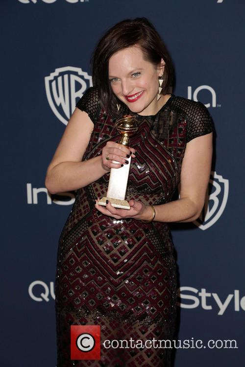 Elisabeth Moss Golden Globes 2014