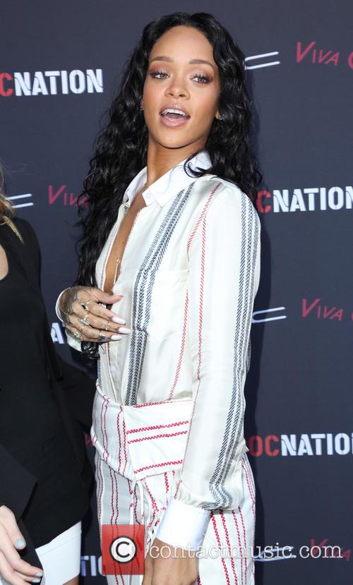 Rihanna,Rock Nation Pre-Grammy Brunch