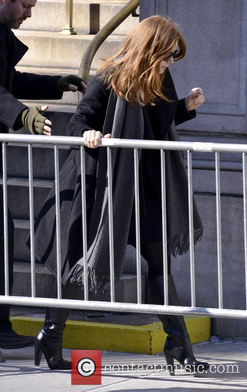 Amy Adams Philip Seymour Hoffman Funeral