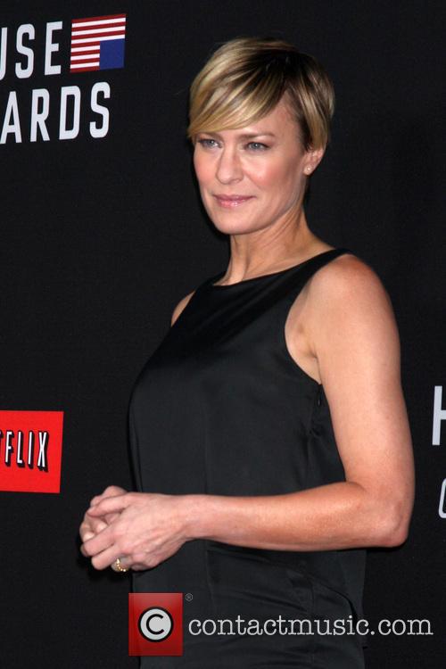 Robin Wright, House of Cards Premiere