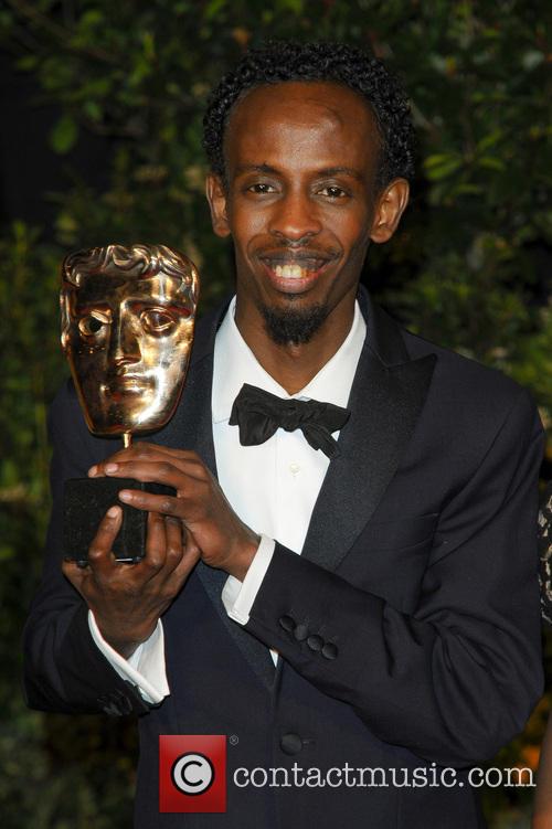 Barkhad Abdi at the BAFTAS