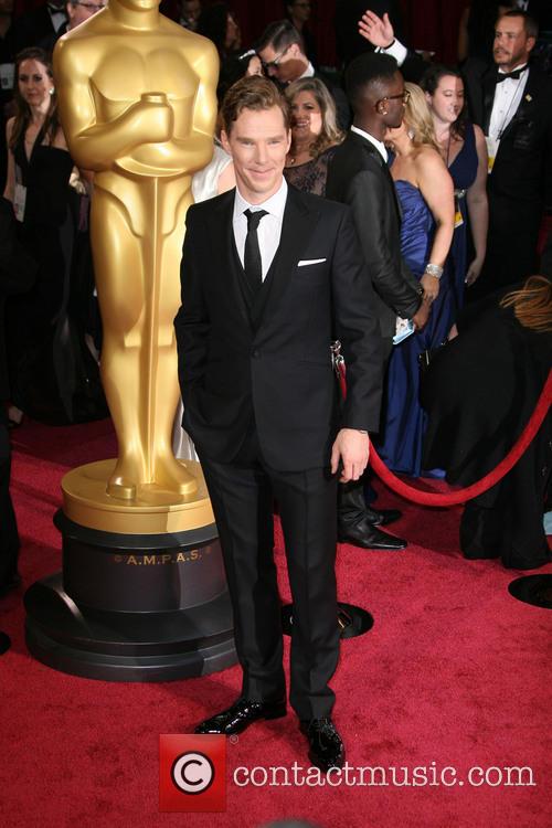 Benedict Cumberbatch at the Oscars