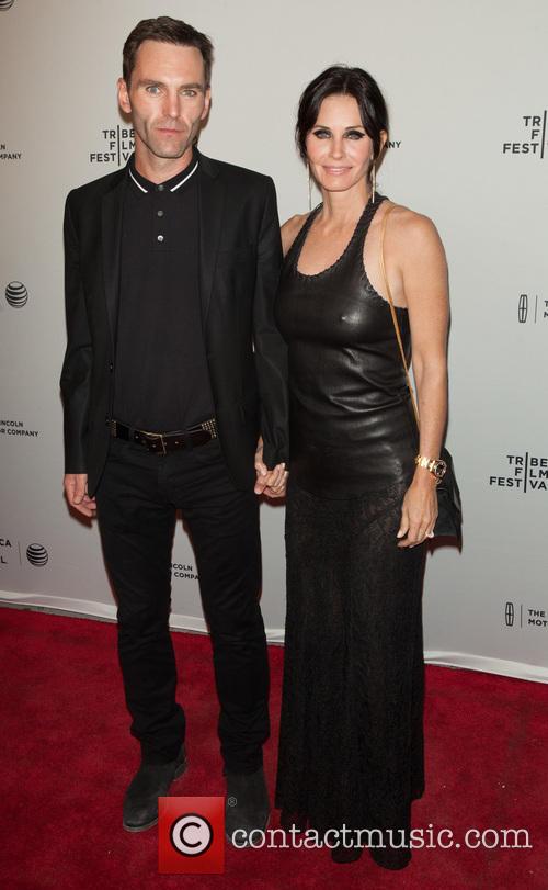 Courteney Cox Johnny McDaid Tribeca