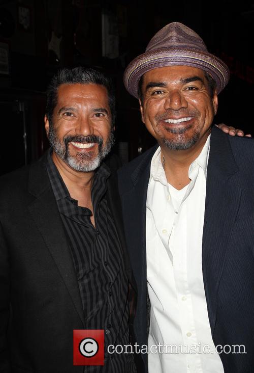 Steven Michael Quezada and George Lopez