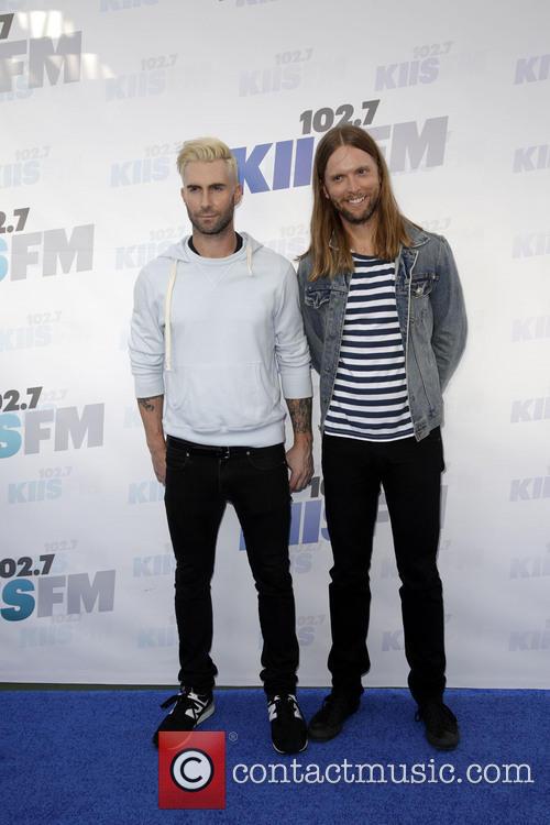 Adam Levine and James Valentine