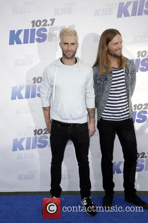 Adam Levine and James Valentine