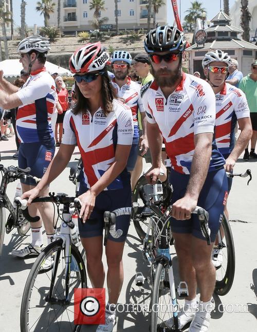 Pippa James Middleton Cycling