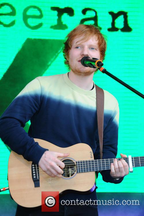 Ed Sheeran Performing