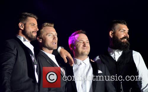 Boyzone performing in 2014
