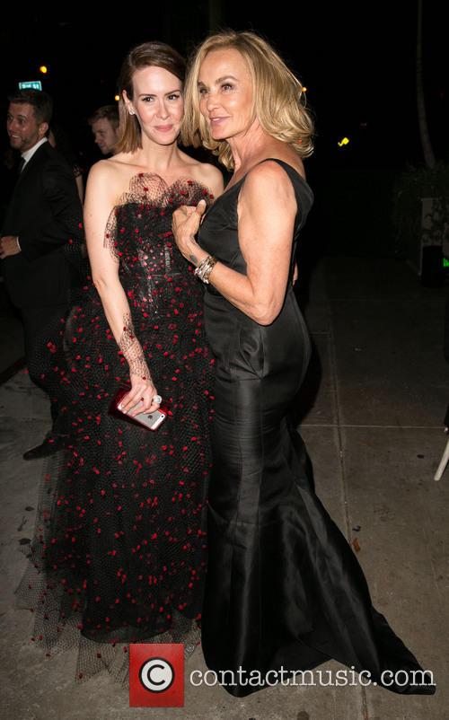 Sarah Paulson and Jessica Lange