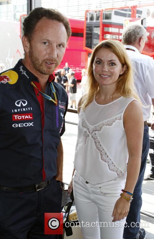 Geri Halliwell and Christian Horner