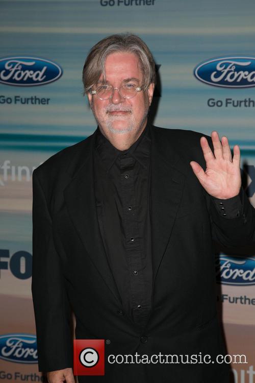 Matt Groening at Fox casino party