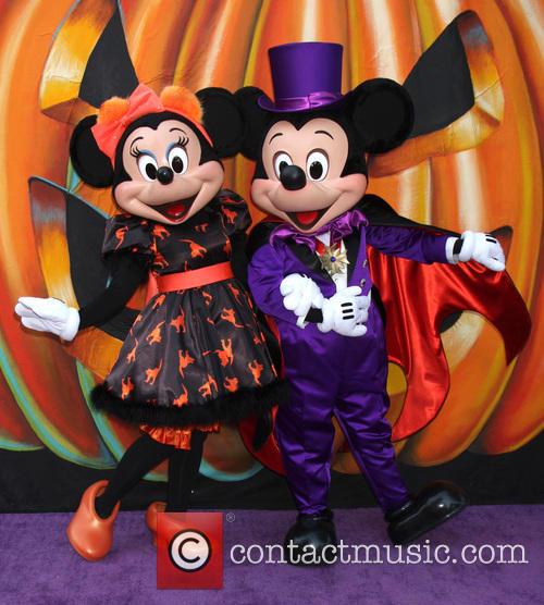 Mickey and Minnie Mouse