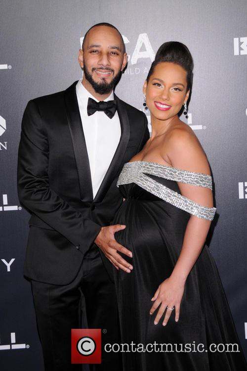 Swizz Beatz and Alicia Keys