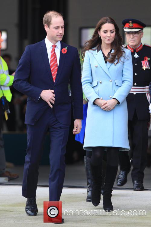 Prince William and the Duchess of Cambridge