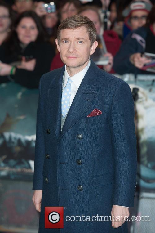 Martin Freeman at The Hobbit premiere
