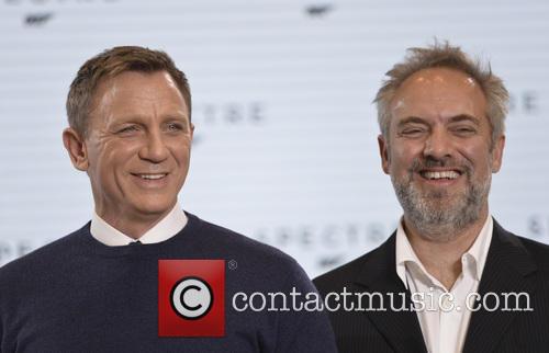 Daniel Craig and Sam Mendes at 'Spectre' launch