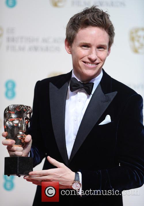 Eddie Redmayne at 2015 BAFTAs