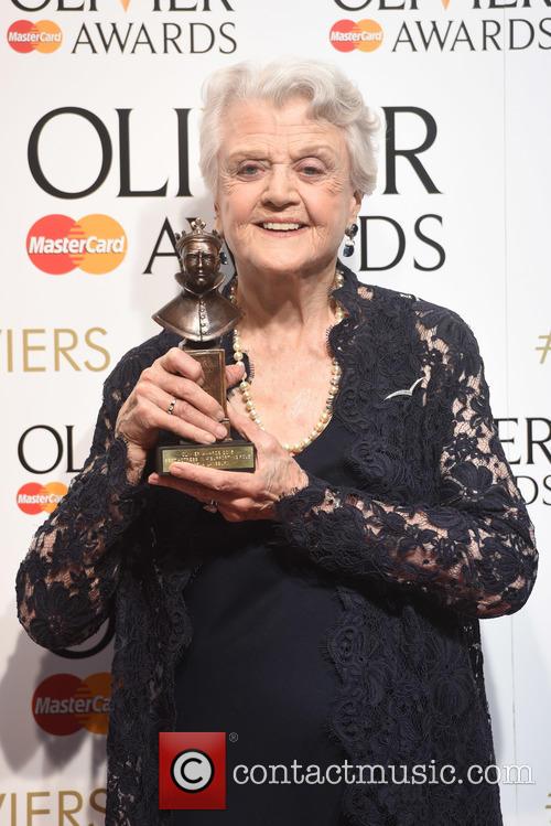Angela Lansbury at the Olivier Awards