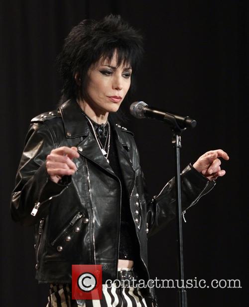 Joan Jett at Rock and Roll Hall of Fame induction