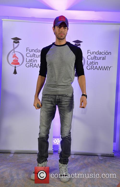 Enrique Iglesias at Latin Grammy Cultural Foundation Awards