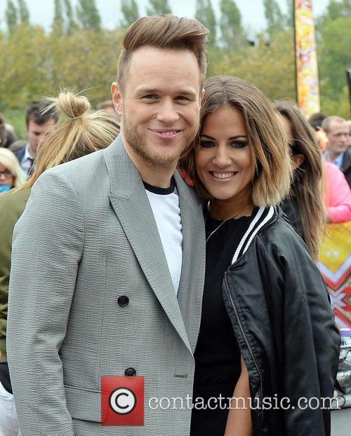 Caroline Flack and Olly Murs