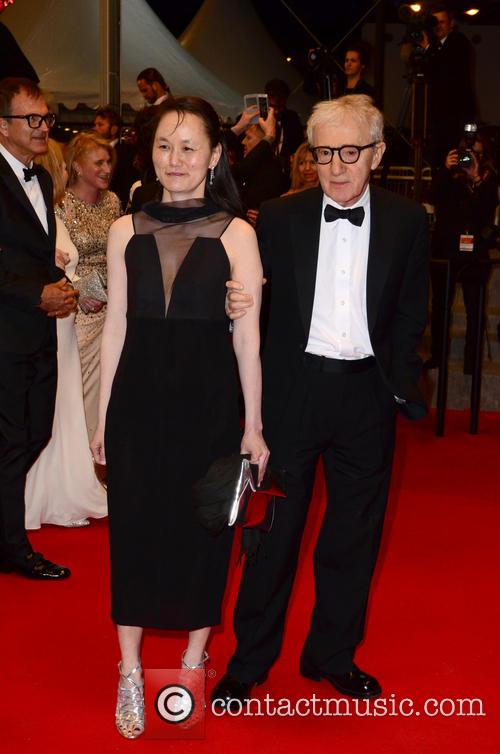 Woody Allen and Soon-Yi Previn at Cannes