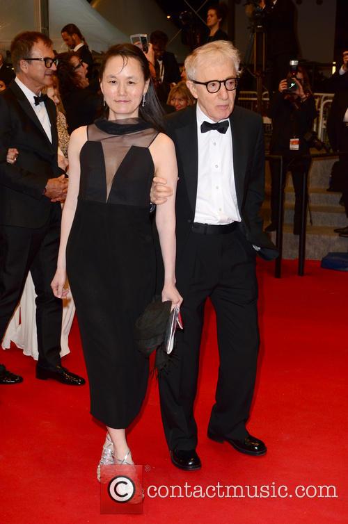 Woody Allen and Soon-Yi Previn at the premiere of 'Irrational Man'