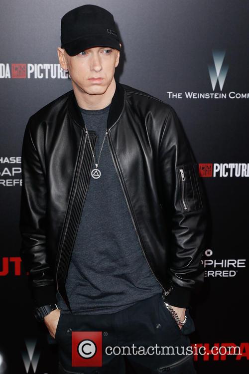 Eminem at 'Southpaw' premiere