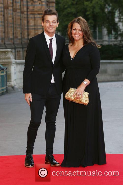 Louis Tomlinson and his mother Johannah Deakin 