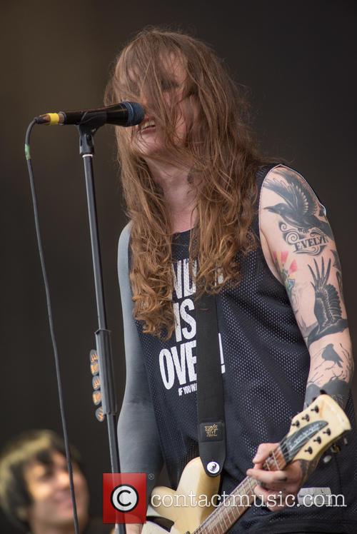 Laura Jane Grace at Leeds Festival in 2015