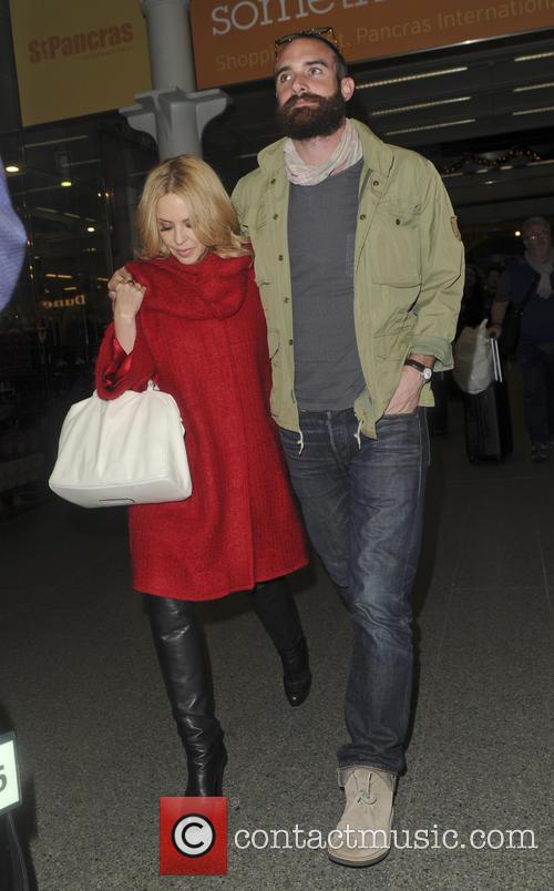 Kylie Minogue and boyfriend Joshua Sasse