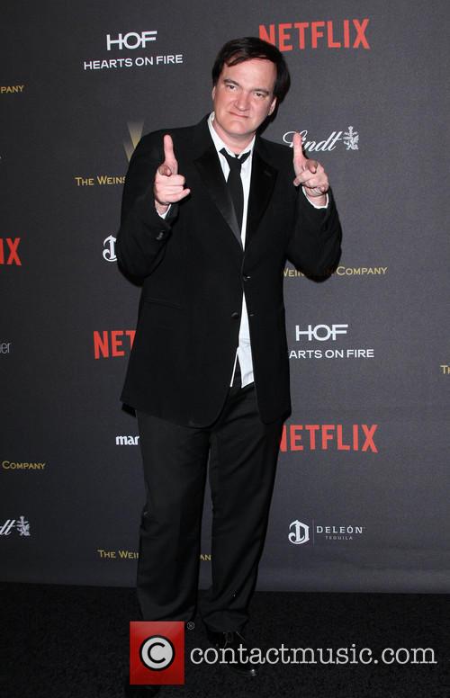 Quentin Tarantino at Netflix red carpet event