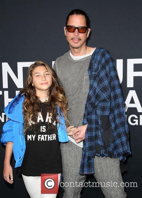 Chris Cornell and Toni Cornell pictured in 2016