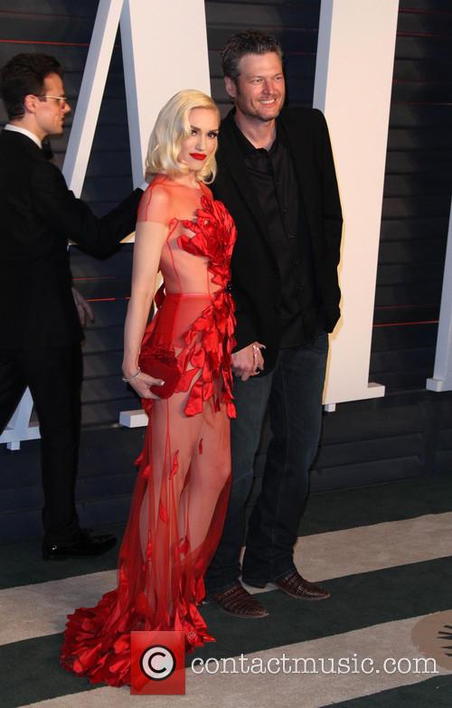 Gwen Stefani and Blake Shelton