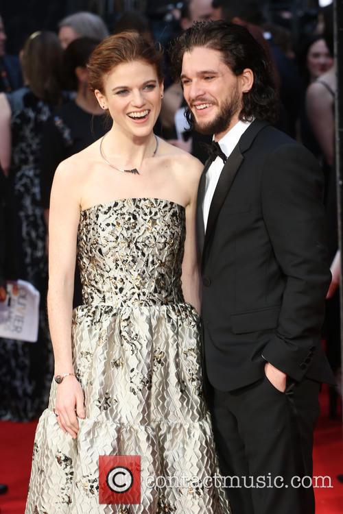 Rose Leslie and Kit Harington