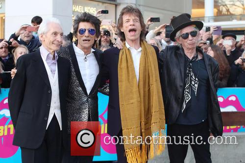 Rolling Stones at the opening night of Exhibitionism