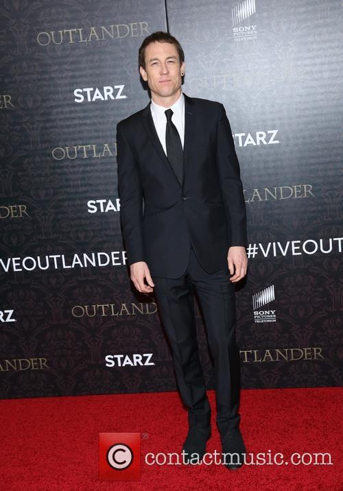 Tobias Menzies at an 'Outlander' premiere