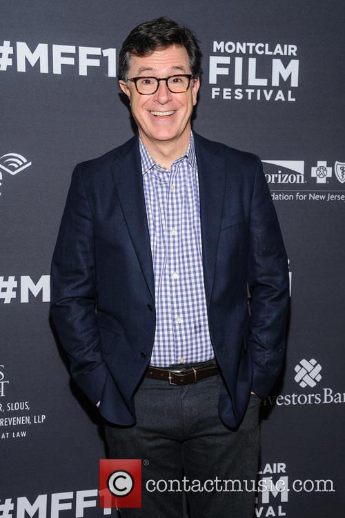 Stephen Colbert pictured at 'Life' screening