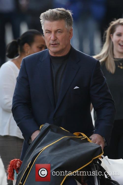 Alec Baldwin snapped outside Jimmy Kimmel's studio