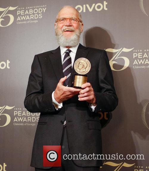 David Letterman at the Peabody Awards