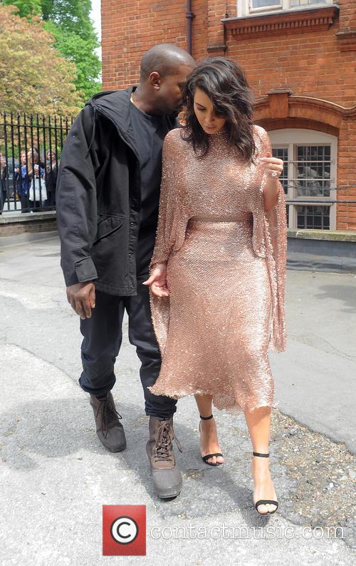 Kim Kardashian and Kanye West