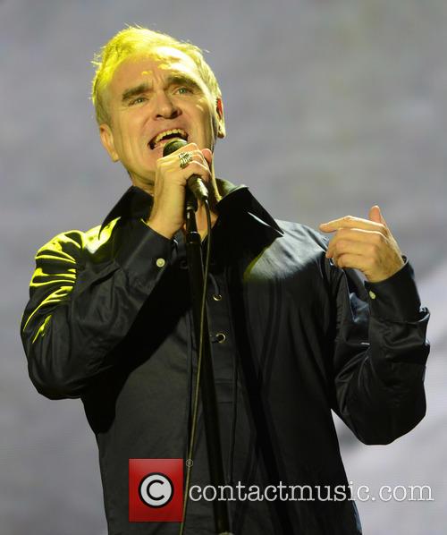 Morrissey performing live