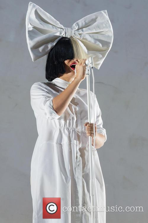 Sia performing at Way Out West Festival