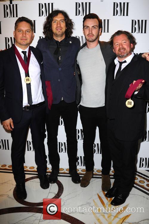 Snow Patrol at the BMI London Awards