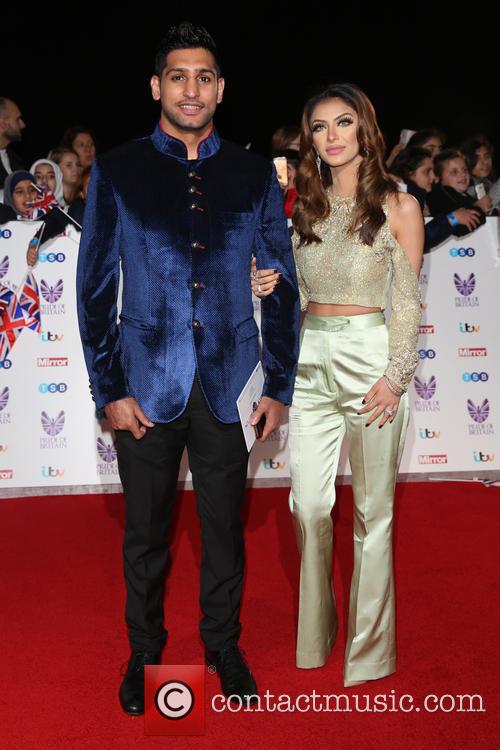 Amir Khan and Faryal Makhdoom