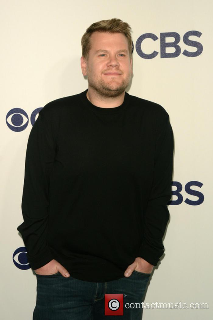 James Corden at 2017 CBS Upfront event