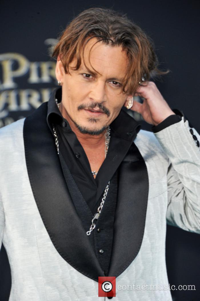 Johnny Depp at 'Pirates of the Caribbean' premiere